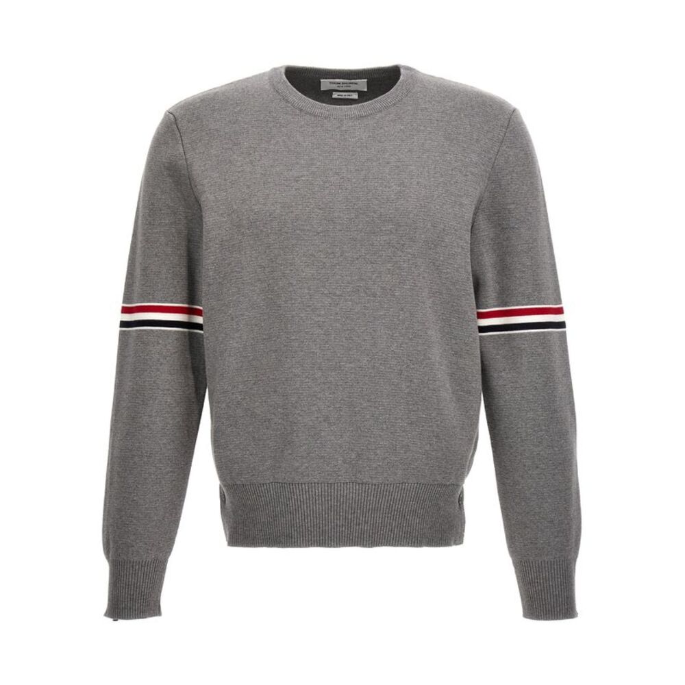 Thom Browne Gray Cotton Men's Cardigan